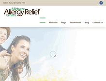 Tablet Screenshot of midwestallergyrelief.com